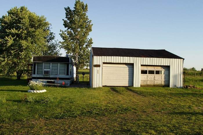 Matériaux de construction pour un garage