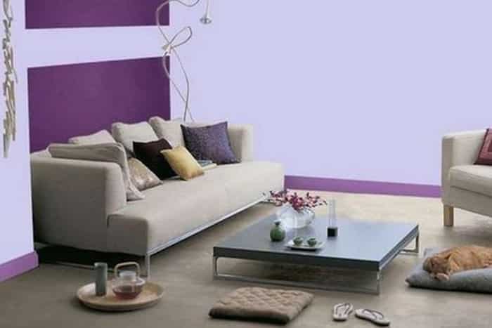 Taupe et violet