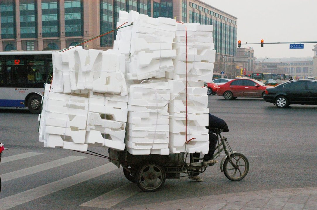 Polystyrene-recyclage