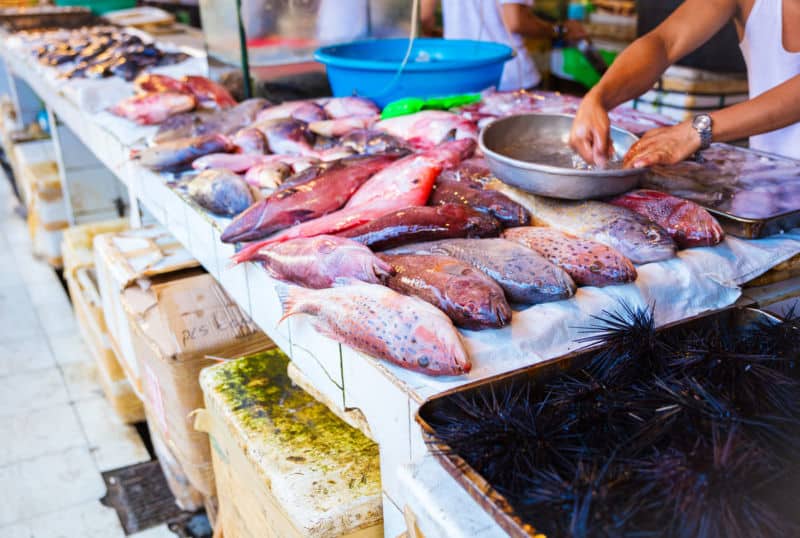 marches du Pays Basque fruit de mer