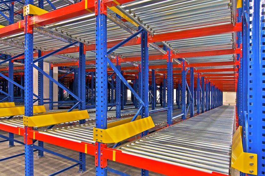 Warehouse Storage Inside Shelving Racking Systems