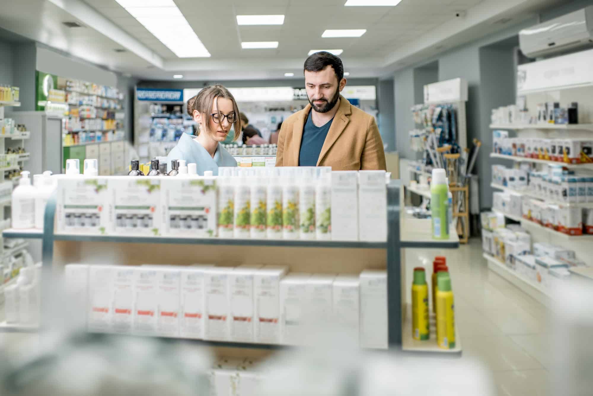 aménagement d'une pharmacie