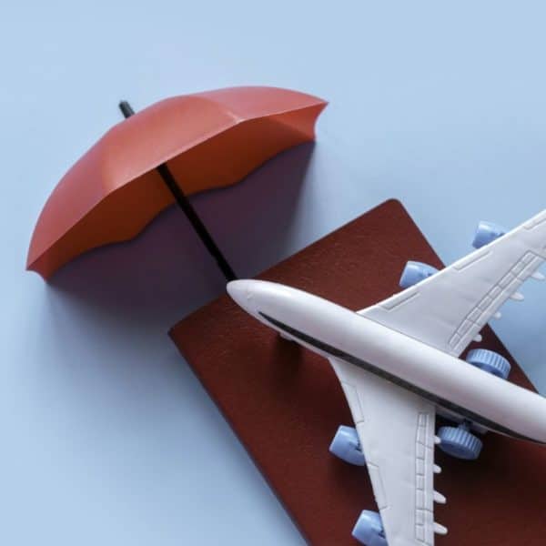 Travel insurance concept.