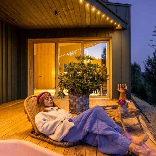 Cozy Evening on the Deck