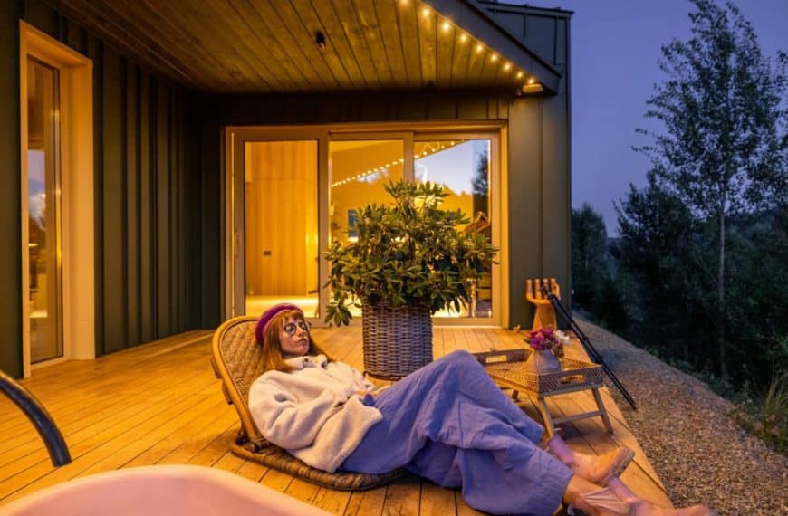 Cozy Evening on the Deck