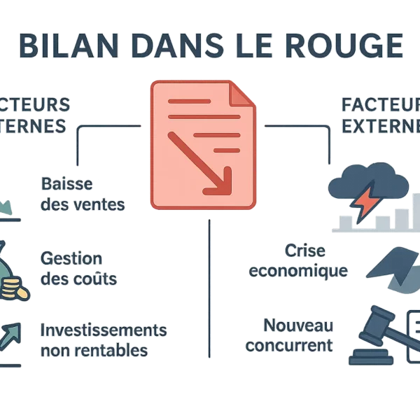 Bilan financier négatif : rebondir…