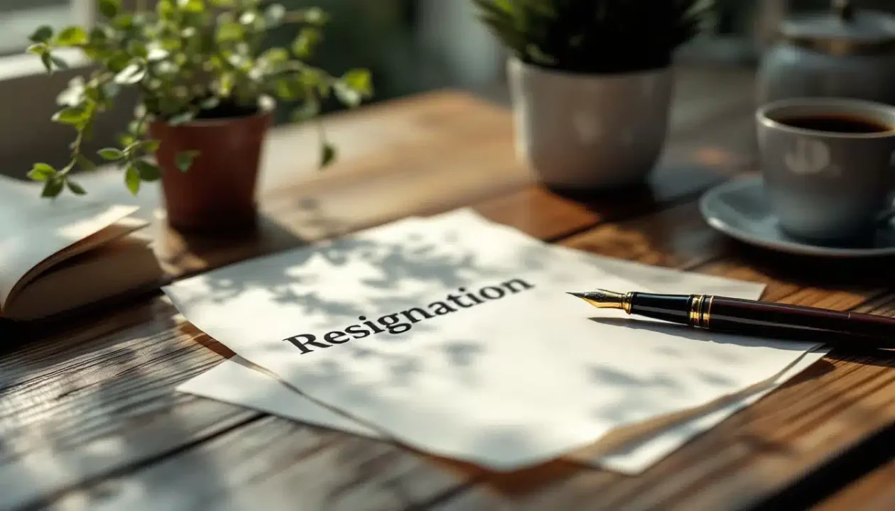 lettre de démission conseil syndical