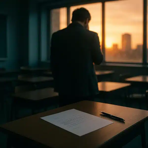 Démission refusée par l’Éducation Nationale…