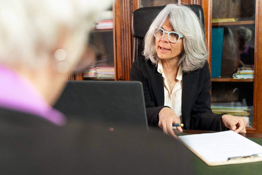 Experienced Female Lawyer In Consultation Legal Expertise
