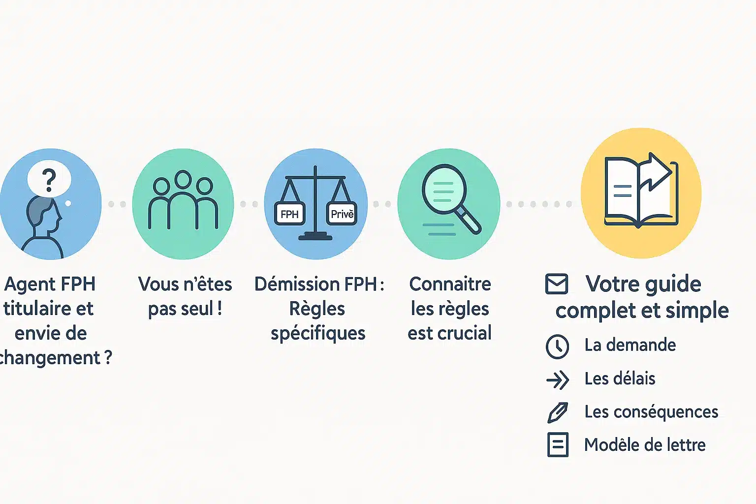 Préavis démission FPH titulaire : démarches légales 2 Illustration de la procédure de démission d'un agent titulaire de la fonction publique hospitalière