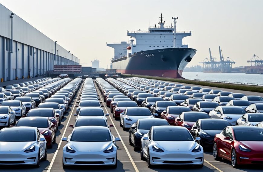 Giga Shanghai : Tesla exporte…