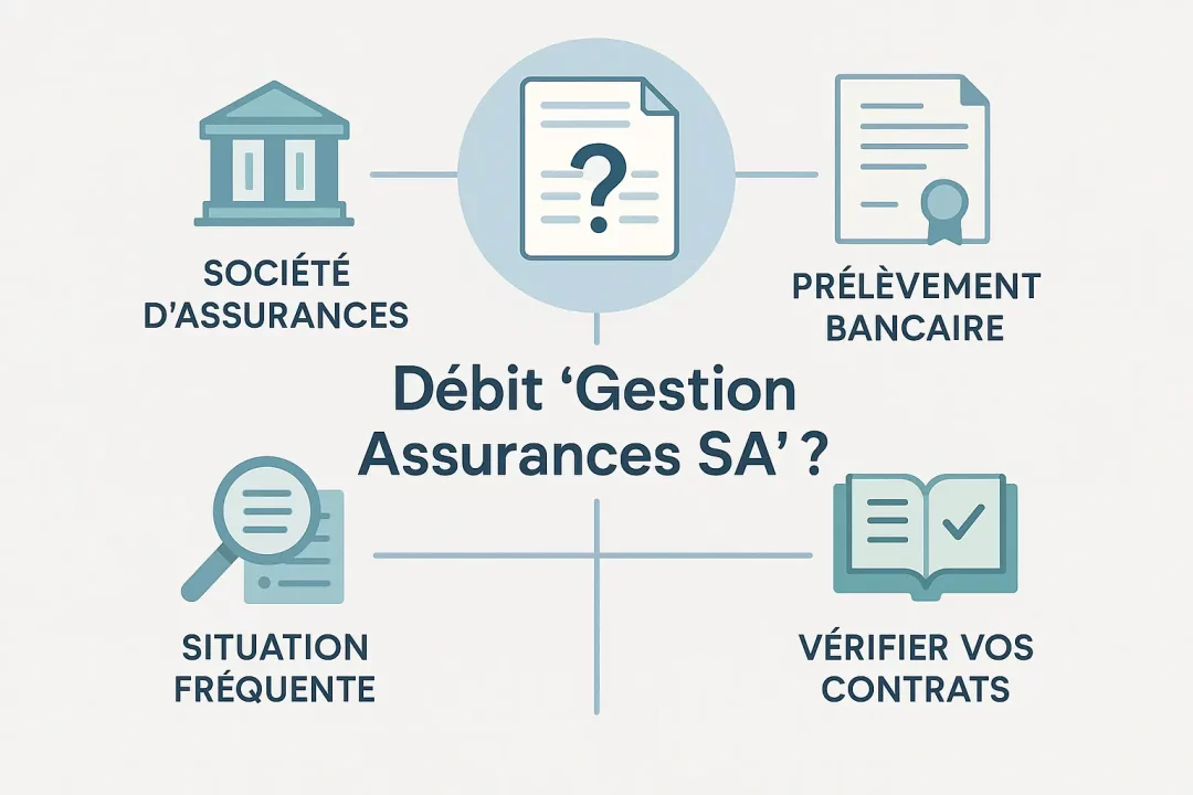 Prélèvement Gestion Assurances SA : problème ou solution ? 2 <strong>Clarté sur un débit Gestion Assurances SA</strong>