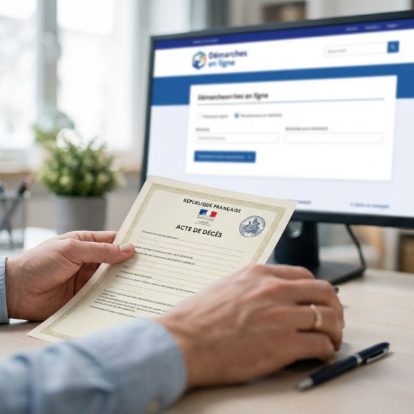 Déclarer le décès à Agirc…