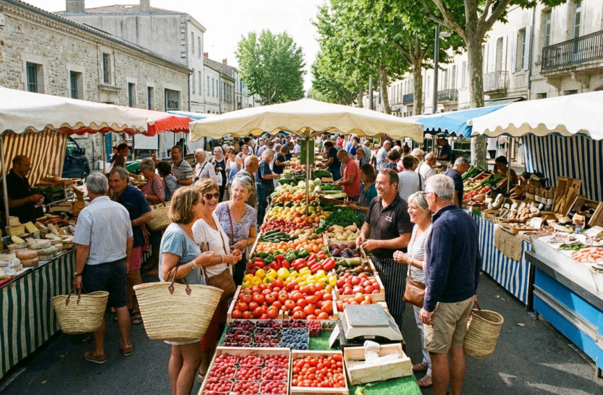 Plus grand marché Sables d’Olonne…