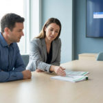 Professional Negotiation At Conference Table