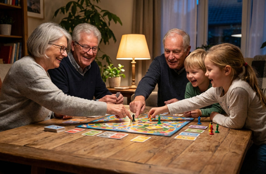 Jeux de société intergénérationnels :…