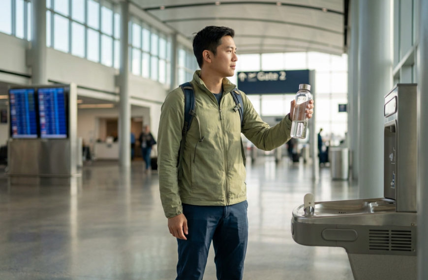 Gourde avion : la règle…